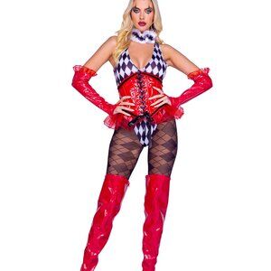 Roma 3pc Harley Gaga Costume